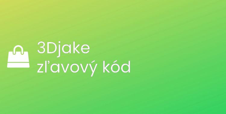 3Djake promo kód