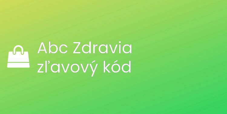 Abc Zdravia promo kód