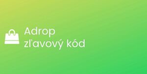 Adrop promo kód