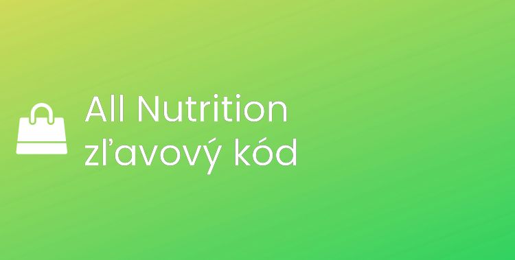 All Nutrition promo kód