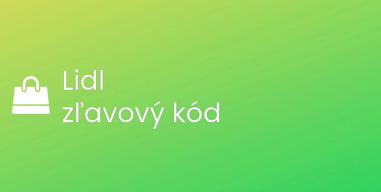 Lidl promo kód