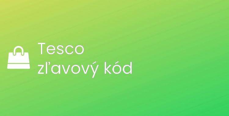 Tesco promo kód