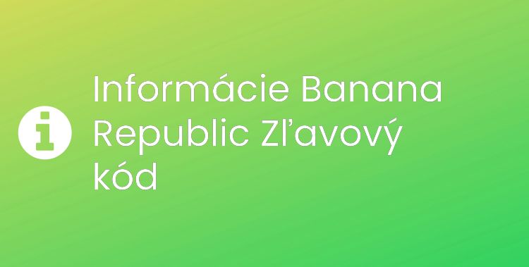 Banana Republic Section Header Image