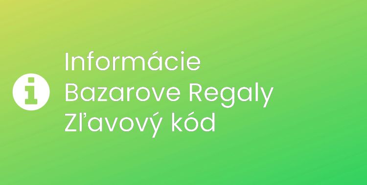 Bazarove Regaly Section Header Image