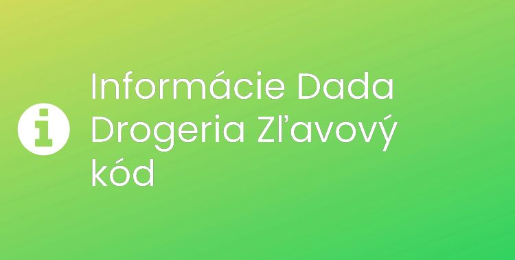 Dada Drogeria Section Header Image