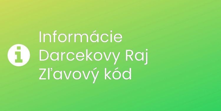 Darcekovy Raj Section Header Image