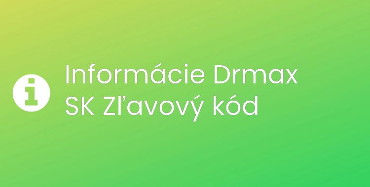Drmax SK Section Header Image