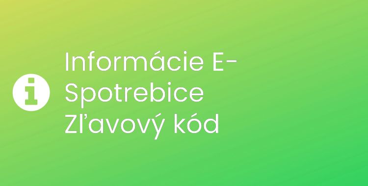 E-Spotrebice Section Header Image