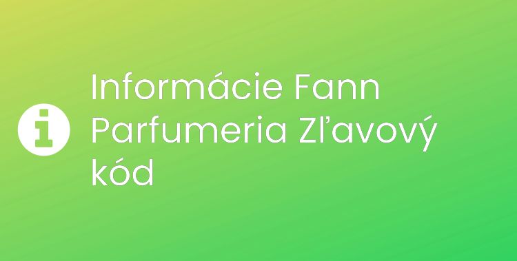 Fann Parfumeria Section Header Image