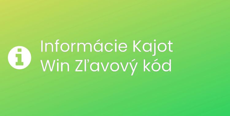 Kajot Win Section Header Image