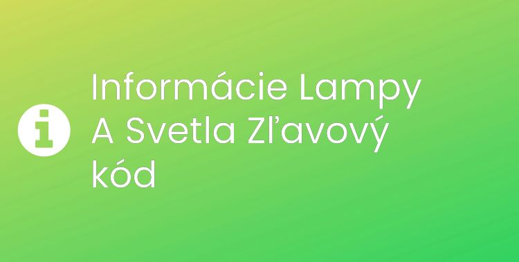 Lampy A Svetla Section Header Image