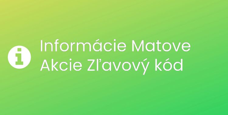 Matove Akcie Section Header Image