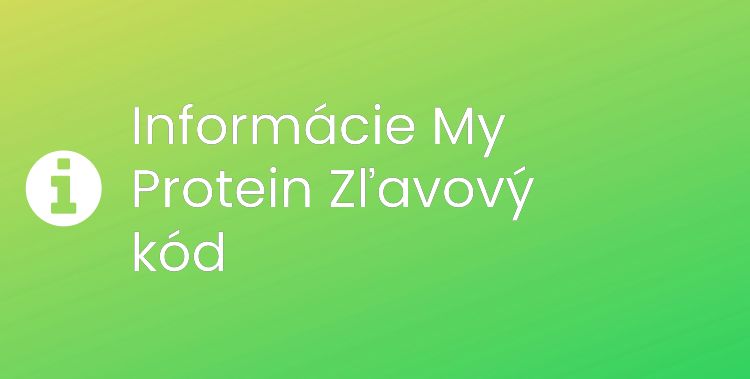 My Protein Section Header Image