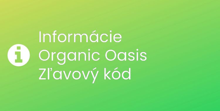Organic Oasis Section Header Image