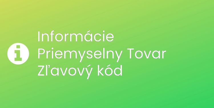Priemyselny Tovar Section Header Image