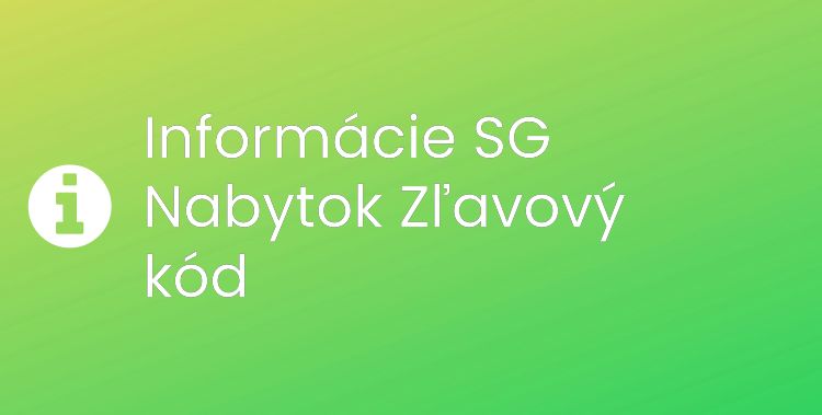 SG Nabytok Section Header Image