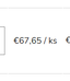 V košíku 67,65 €