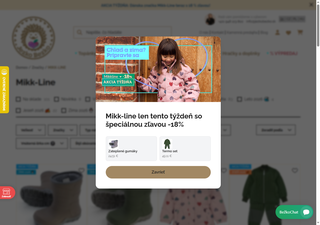 Označenie zľavy 18 %