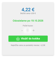Cena knihy 4,22 €